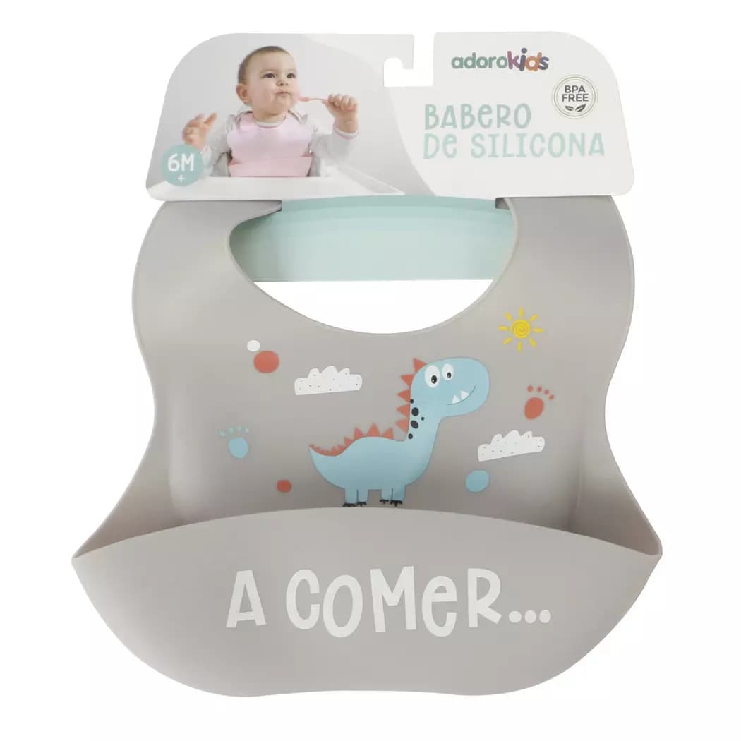 Babero de goma