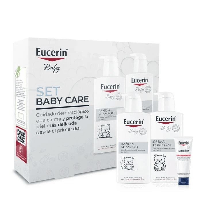 Pack de baño eucerin recien nacido