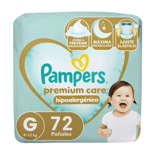 Pañales Pampers talla G