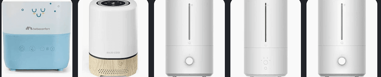 Humidificación de aire Bebé